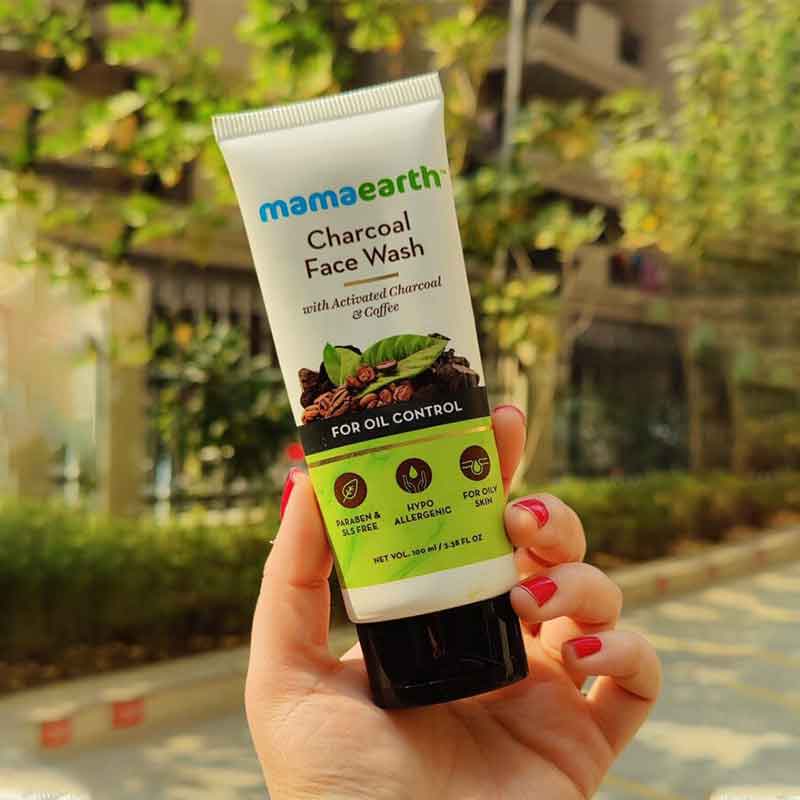 Mamaearth Charcoal facewash for oily skin 100 ml